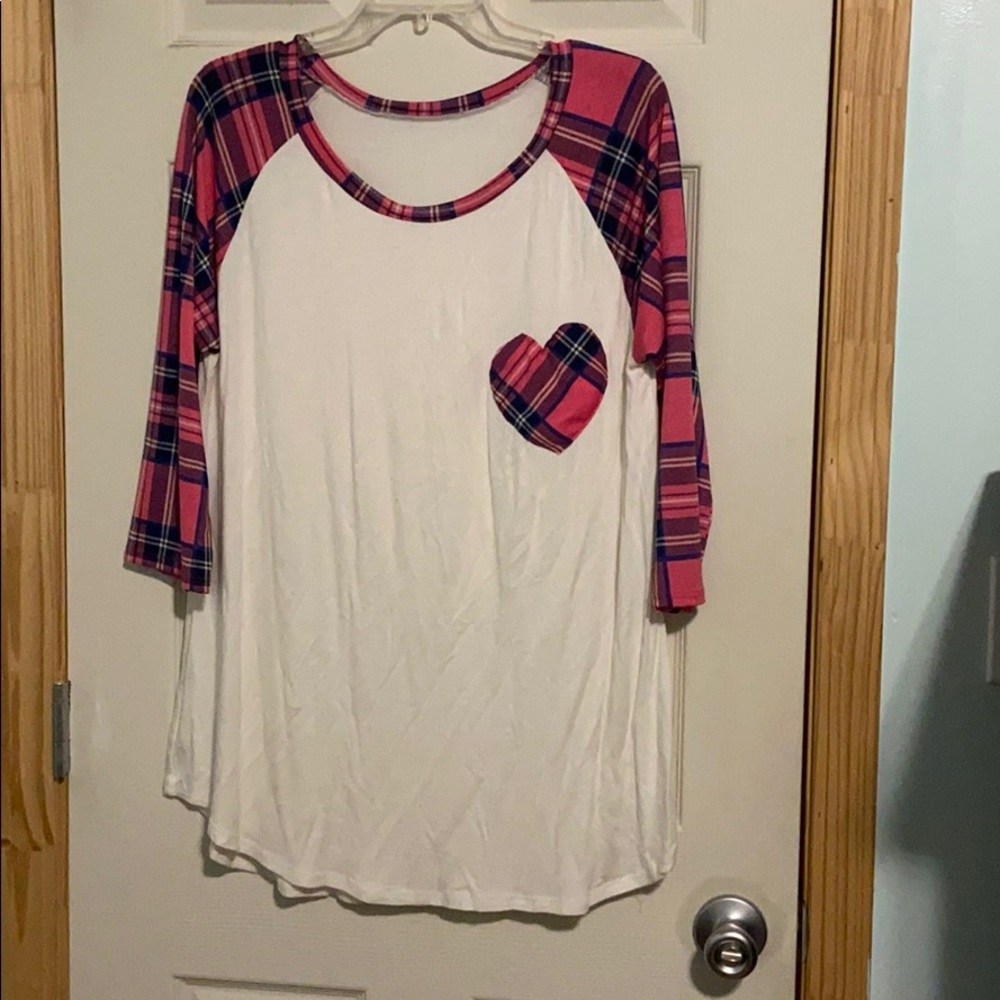 Baseball tee tunic